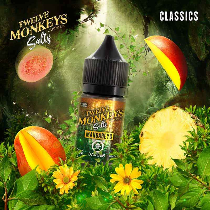 Mangabeys Nic Salts by Twelve Monkeys E-Juice - Bay Vape Canada