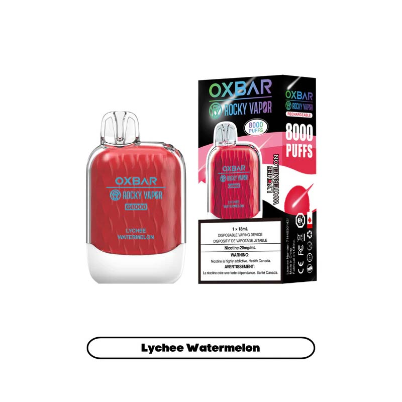 OXBAR G8000 Disposable - Lychee Watermelon - Bay Vape Canada