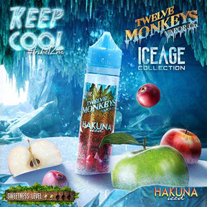 Hakuna Iced by Twelve Monkeys Ice Age E-Liquid - Bay Vape
