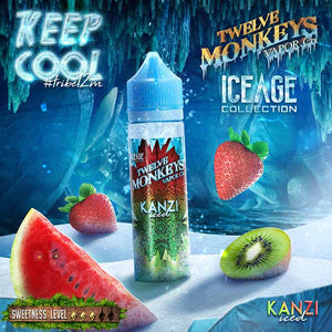 Kanzi Iced by Twelve Monkeys Ice Age E-Liquid - Bay Vape