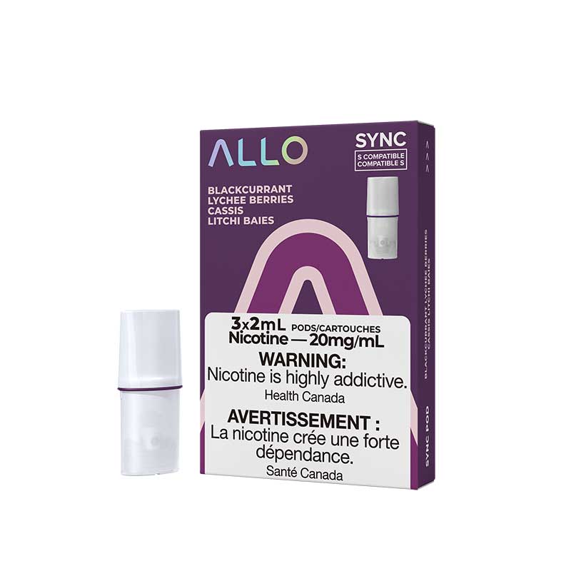 ALLO Sync Pod Pack - Blackcurrant Lychee Berries - Bay Vape Canada