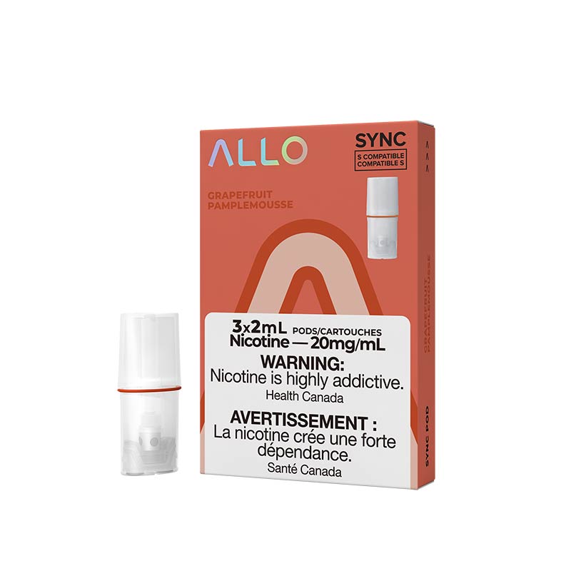 ALLO Sync Pod Pack - Grapefruit - Bay Vape Canada