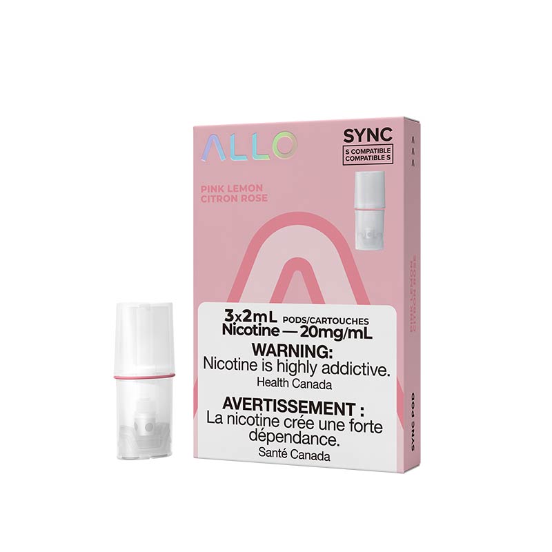 ALLO Sync Pod Pack - Pink Lemon - Bay Vape Canada