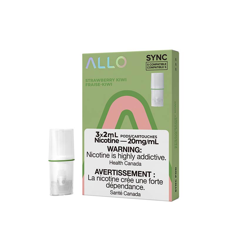 ALLO Sync Pod Pack - Strawberry Kiwi - Bay Vape Canada