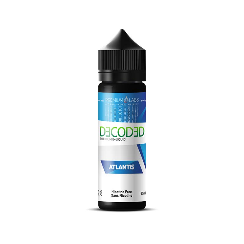 Atlantis By Decoded Premium Vape Juice - Bay Vape Canada