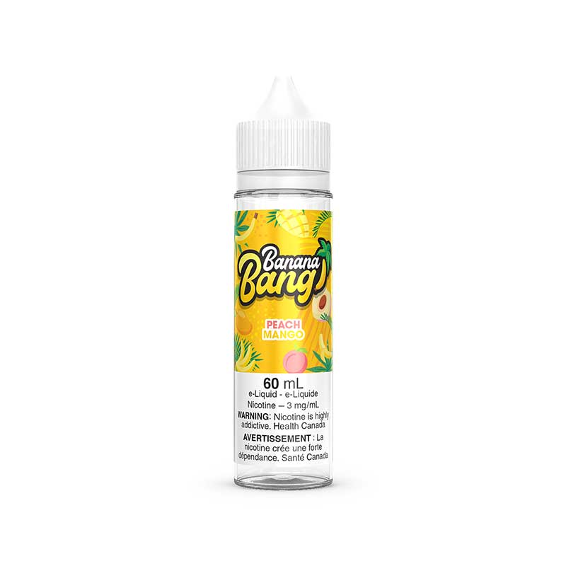 Peach Mango by Banana Bang E-Liquid - Bay Vape Canada