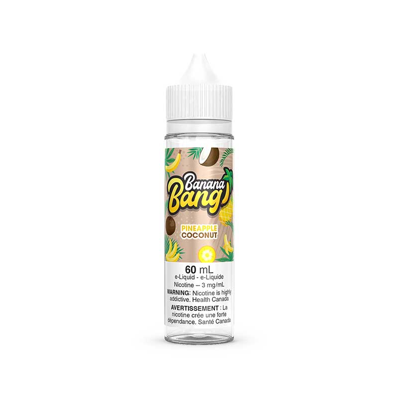 Pineapple Coconut by Banana Bang E-Liquid - Bay Vape Canada