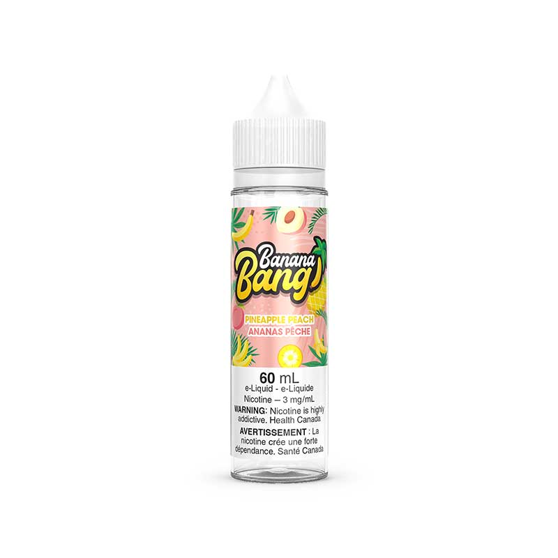 Pineapple Peach by Banana Bang E-Liquid - Bay Vape Canada