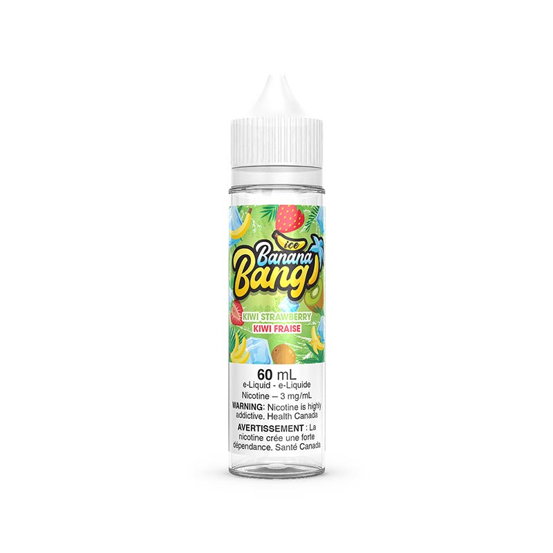 Kiwi Strawberry by Banana Bang Ice E-Liquid - Bay Vape Canada