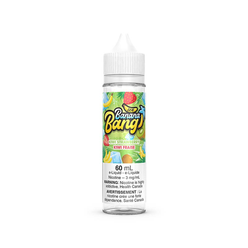 Kiwi Strawberry by Banana Bang Ice E-Liquid - Bay Vape