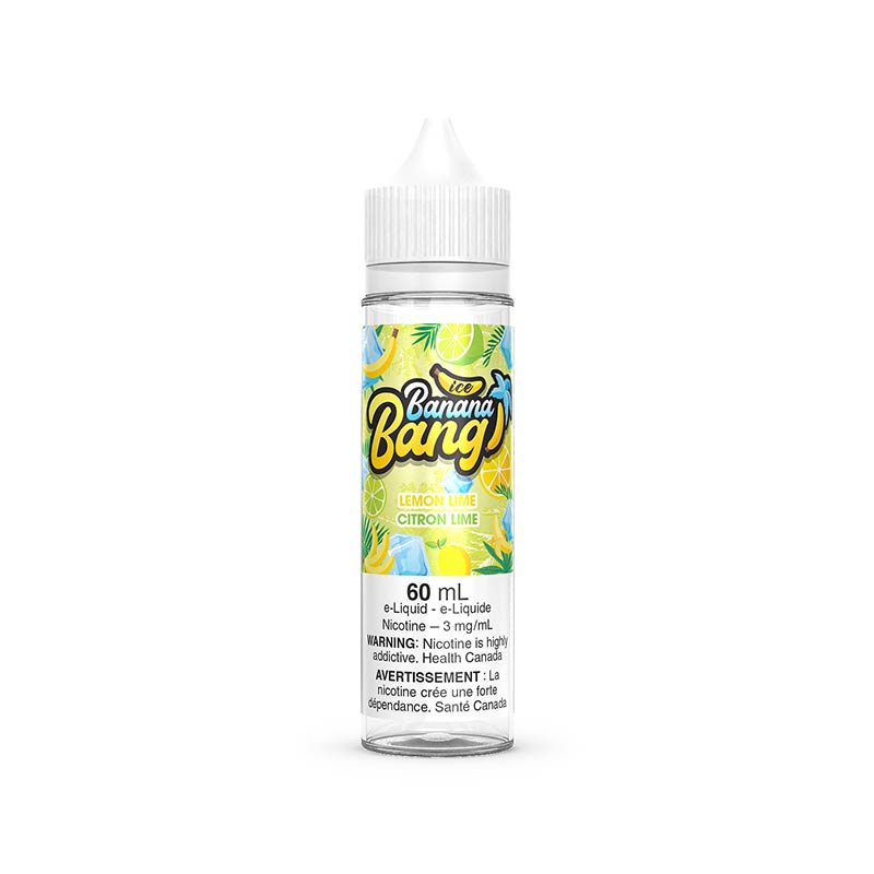 Lemon Lime by Banana Bang Ice E-Liquid - Bay Vape Canada