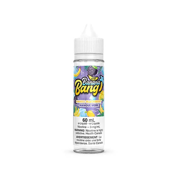 Mango Blackberry by Banana Bang Ice E-Liquid - Bay Vape Canada