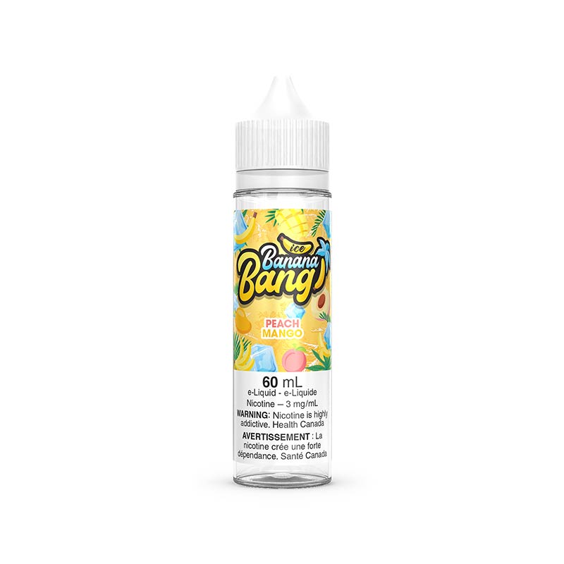 Peach Mango by Banana Bang Ice E-Liquid - Bay Vape Canada