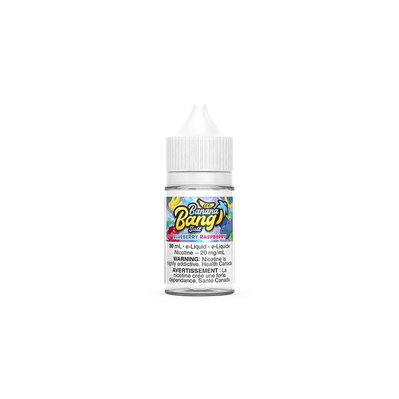 Blueberry Raspberry by Banana Bang Ice Salt Juice - Bay Vape Canada