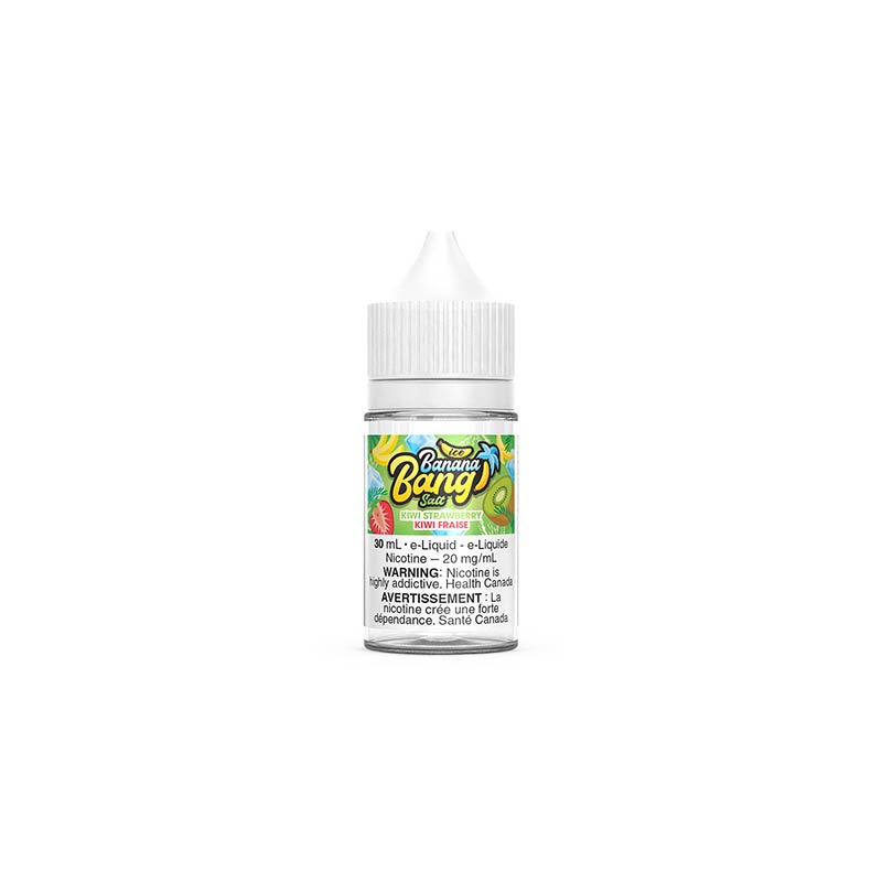 Kiwi Strawberry by Banana Bang Ice Salt Juice - Bay Vape Canada
