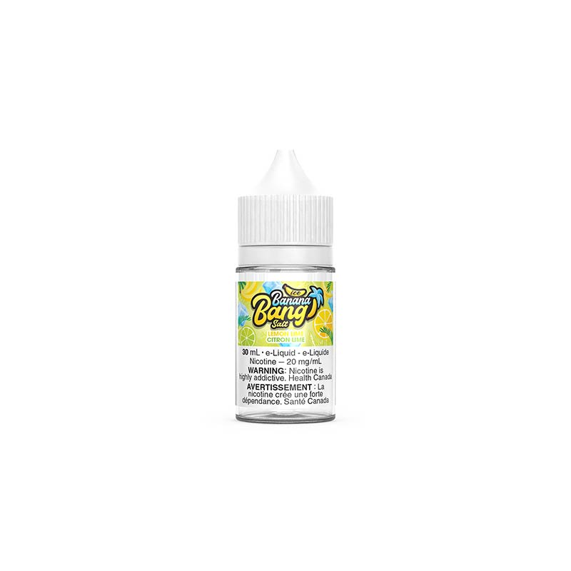 Lemon Lime by Banana Bang Ice Salt Juice - Bay Vape Canada