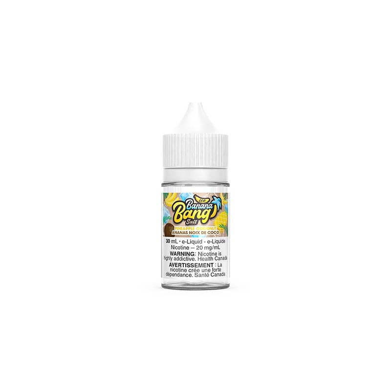 Pineapple Coconut by Banana Bang Ice Salt Juice - Bay Vape Canada