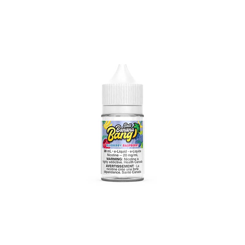 Blueberry Raspberry by Banana Bang Salt Juice - Bay Vape Canada