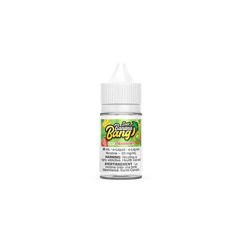 Kiwi Strawberry by Banana Bang Salt Juice - Bay Vape Canada