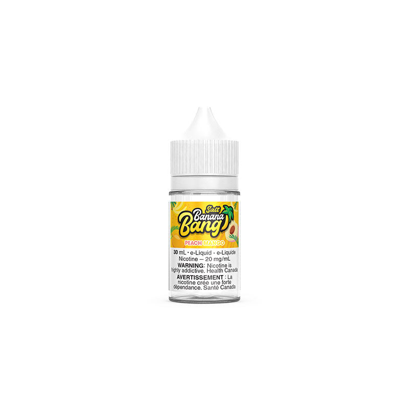 Peach Mango by Banana Bang Salt Juice - Bay Vape Canada