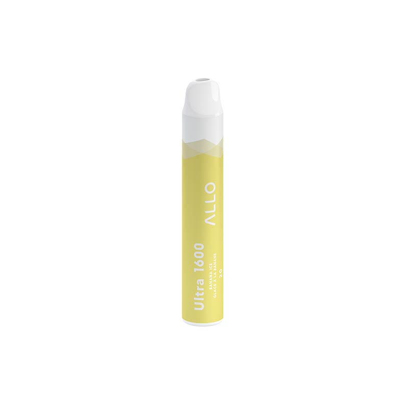 ALLO Ultra 1600 Disposable Vape - Banana Ice - Bay Vape Canada