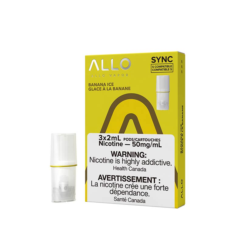 ALLO Sync Pod Pack - Banana Ice - Bay Vape Canada