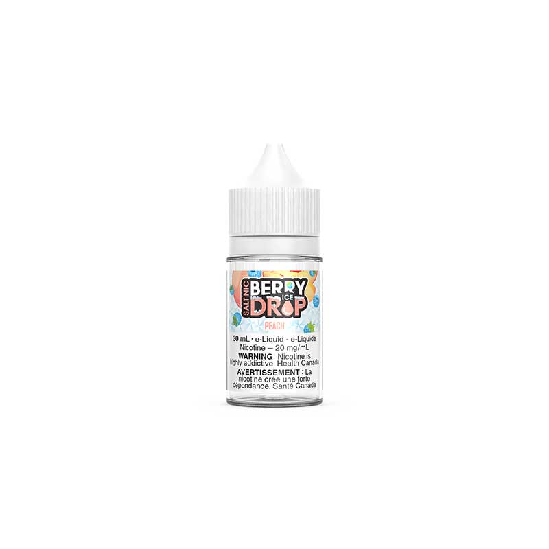 Peach by Berry Drop Ice Salt Juice - Bay Vape Canada