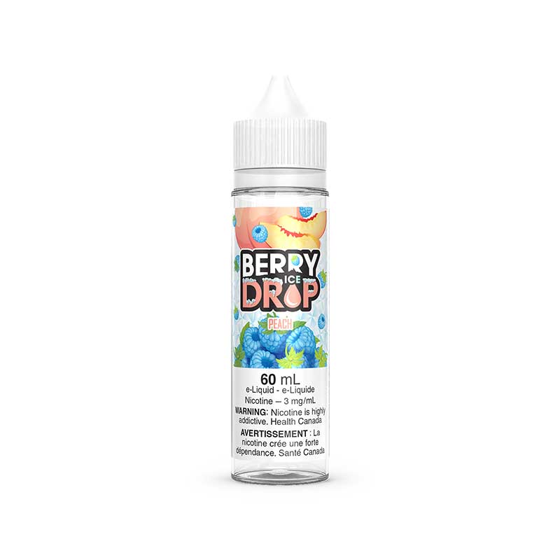 Peach by Berry Drop Ice E-Liquid - Bay Vape Canada
