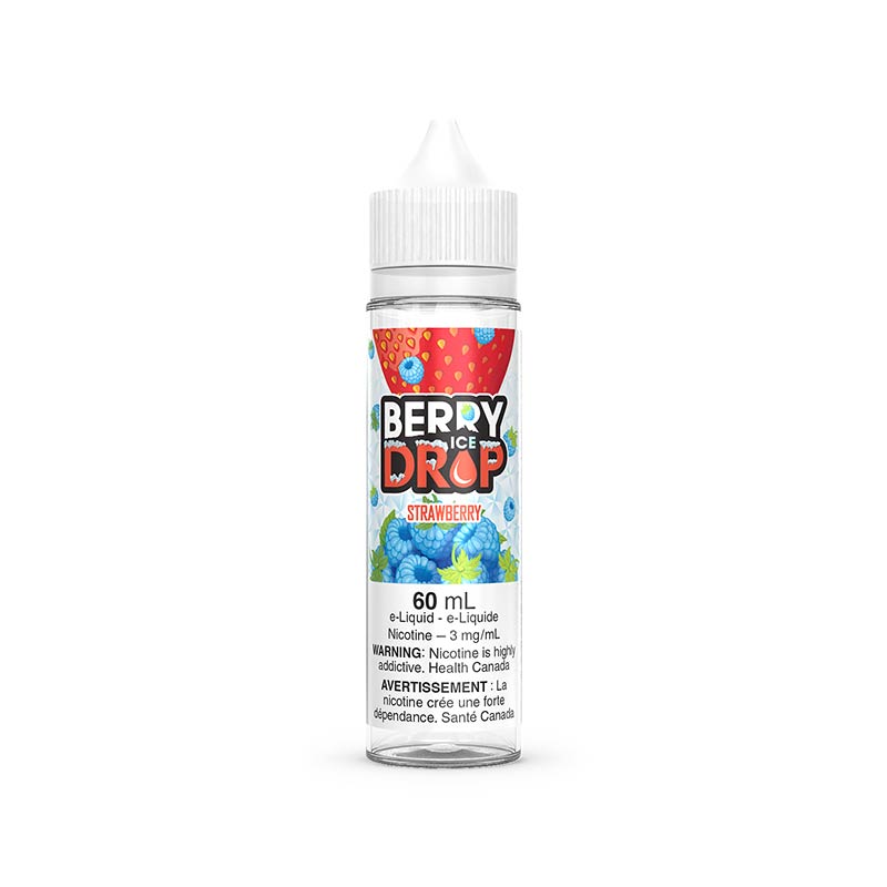 Strawberry by Berry Drop Ice E-Liquid - Bay Vape Canada