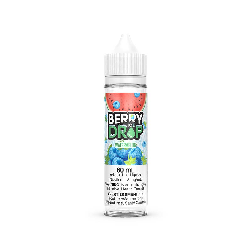 Watermelon by Berry Drop Ice E-Liquid - Bay Vape Canada