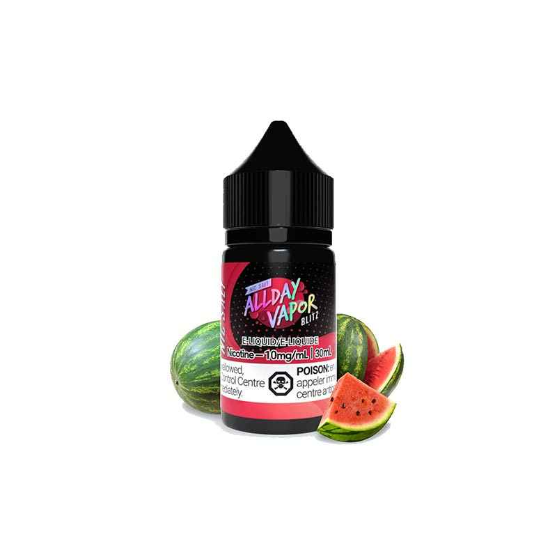 Watermelon Blitz by Allday Vapor Salts - Bay Vape Canada