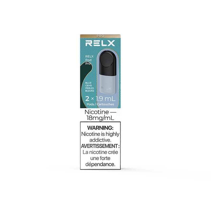 RELX Pod Pro - Blue Gems (Blueberry, 2 Pack) - Bay Vape