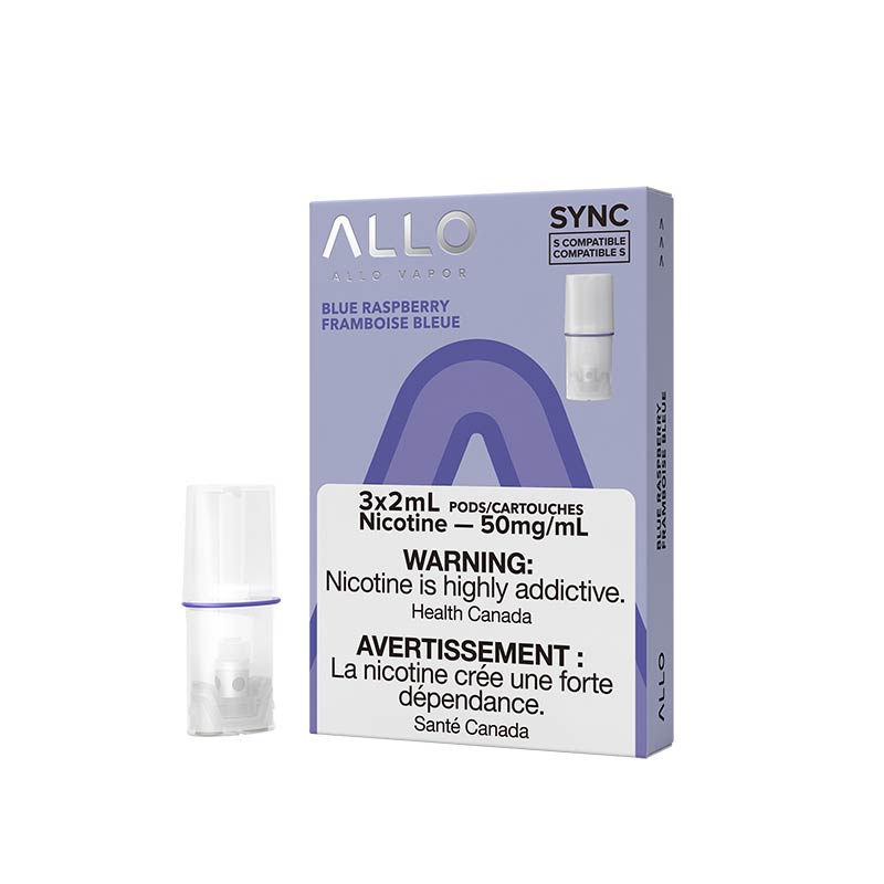 ALLO Sync Pod Pack - Blue Raspberry - Bay Vape Canada