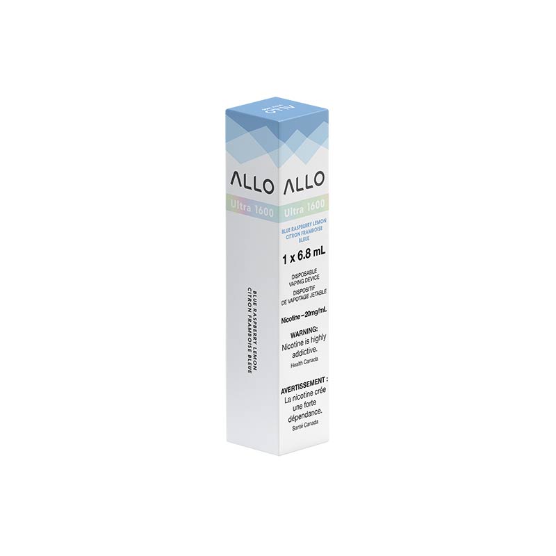 ALLO Ultra 1600 Disposable Vape - Blue Raspberry Lemon - Bay Vape Canada