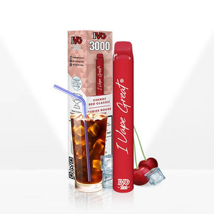 IVG 3000 Puffs Disposable Vape - Cherry Red Classic - Bay Vape