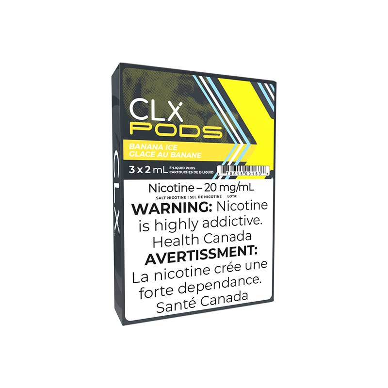 CLX Pods - STLTH Compatible - Banana Ice - Bay Vape Canada