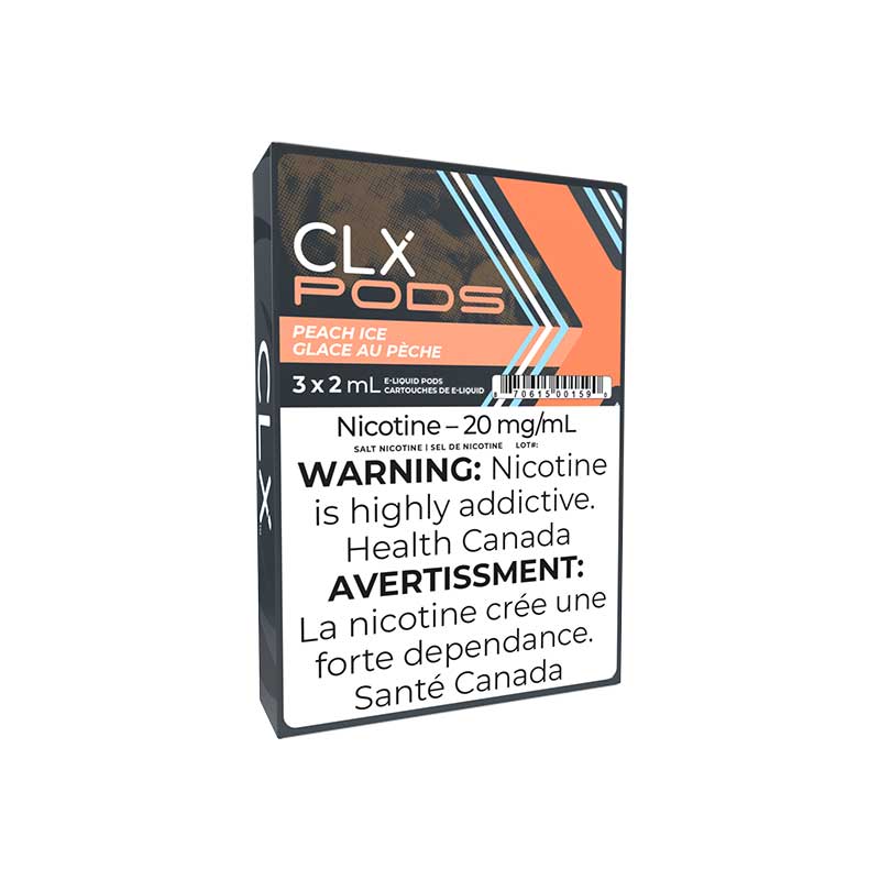 CLX Pods - STLTH Compatible - Peach Ice - Bay Vape Canada