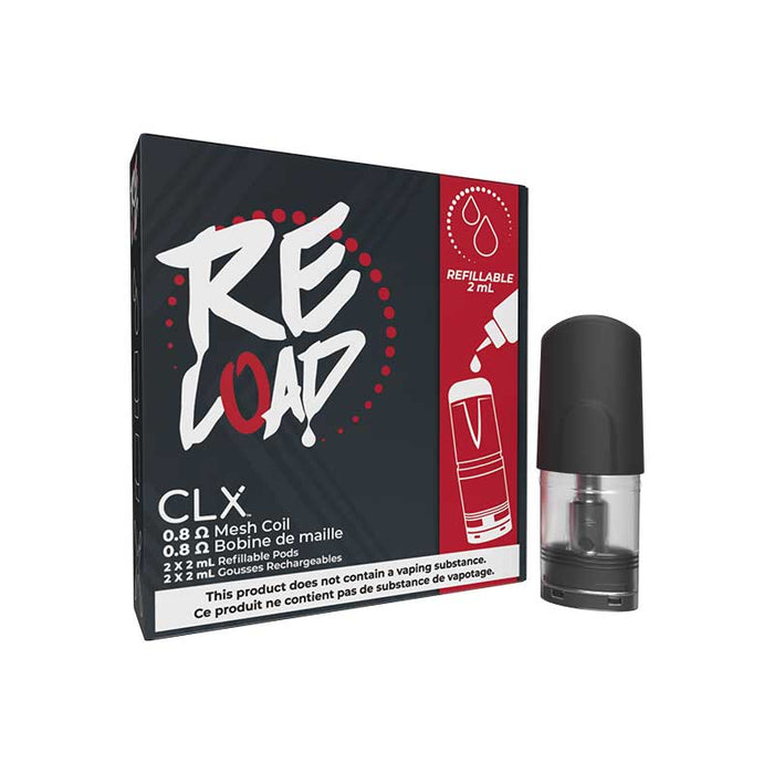 Pod rechargeable CLX Reload (paquet de 2)