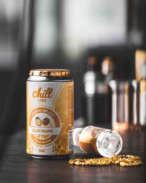Golden Pineapple By Chill - Sparkling Vape Juice | Bay Vape Golden Pineapple By Chill - Sparkling Vape Juice | Bay Vape