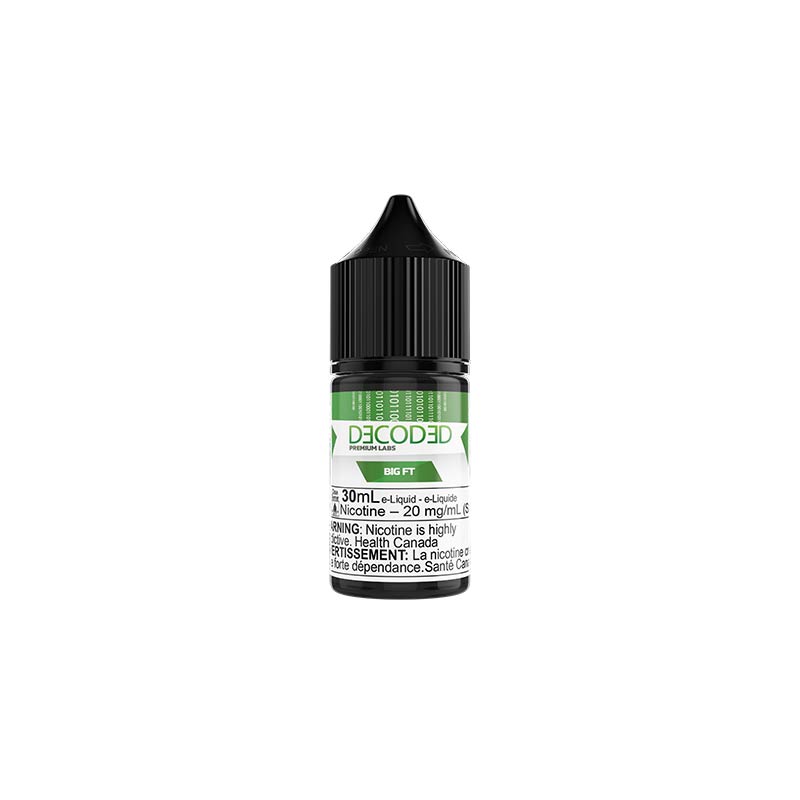 Big FT By Decoded Salts - Bay Vape Canada