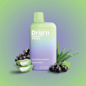 Drip'n by Envi 5000 Puffs Disposable - Aloe Blackcurrant