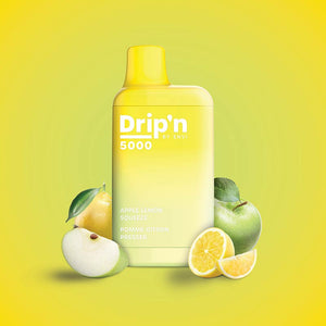 Drip'n by Envi 5000 Puffs jetables - Presse-citron pomme