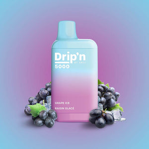 Drip'n by Envi 5000 Puffs Disposable - Grape Ice