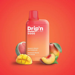 Drip'n by Envi 5000 Puffs Disposable - Mango Peach Watermelon