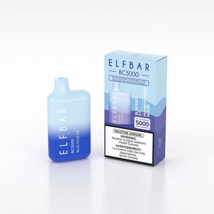 ELF Bar 5000 Puffs Disposable Vape - Blue Razz Ice - Bay Vape