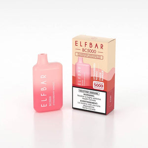 ELF Bar 5000 Puffs Disposable Vape - Strawberry Mango - Bay Vape