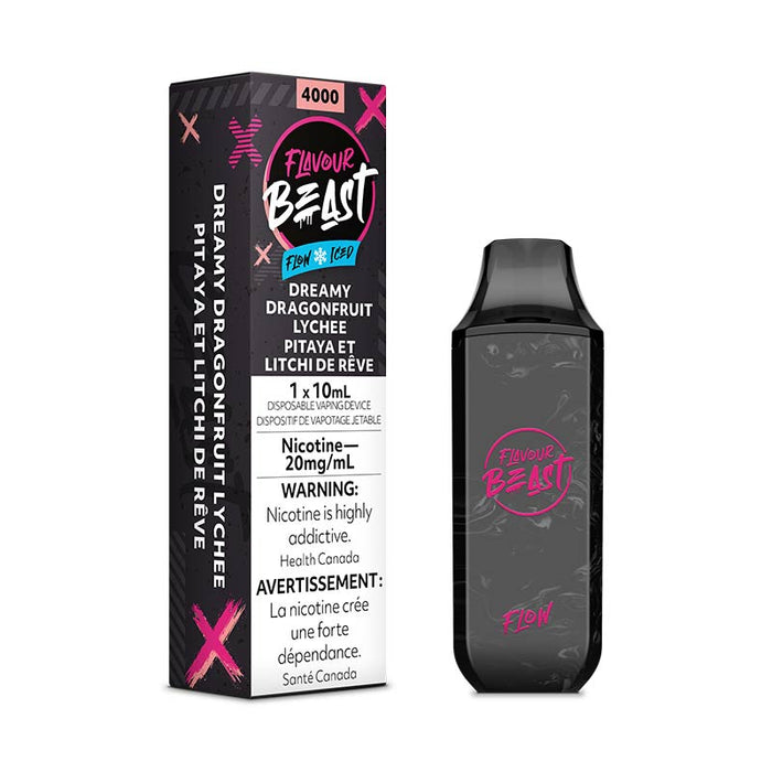 Flavour Beast Flow Disposable - Dreamy Dragonfruit Lychee Iced