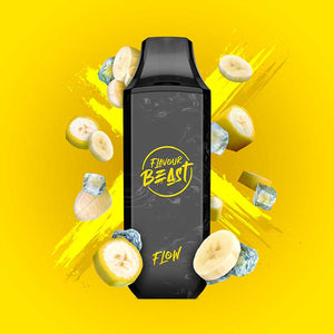 Flavour Beast Flow Disposable - Bussin' Banana Iced - Bay Vape