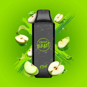 Flavour Beast Flow Disposable - Gusto Green Apple - Bay Vape