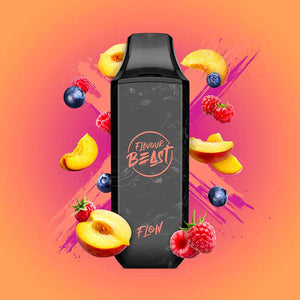 Flavour Beast Flow Disposable - Pop'n Peach Berry - Bay Vape